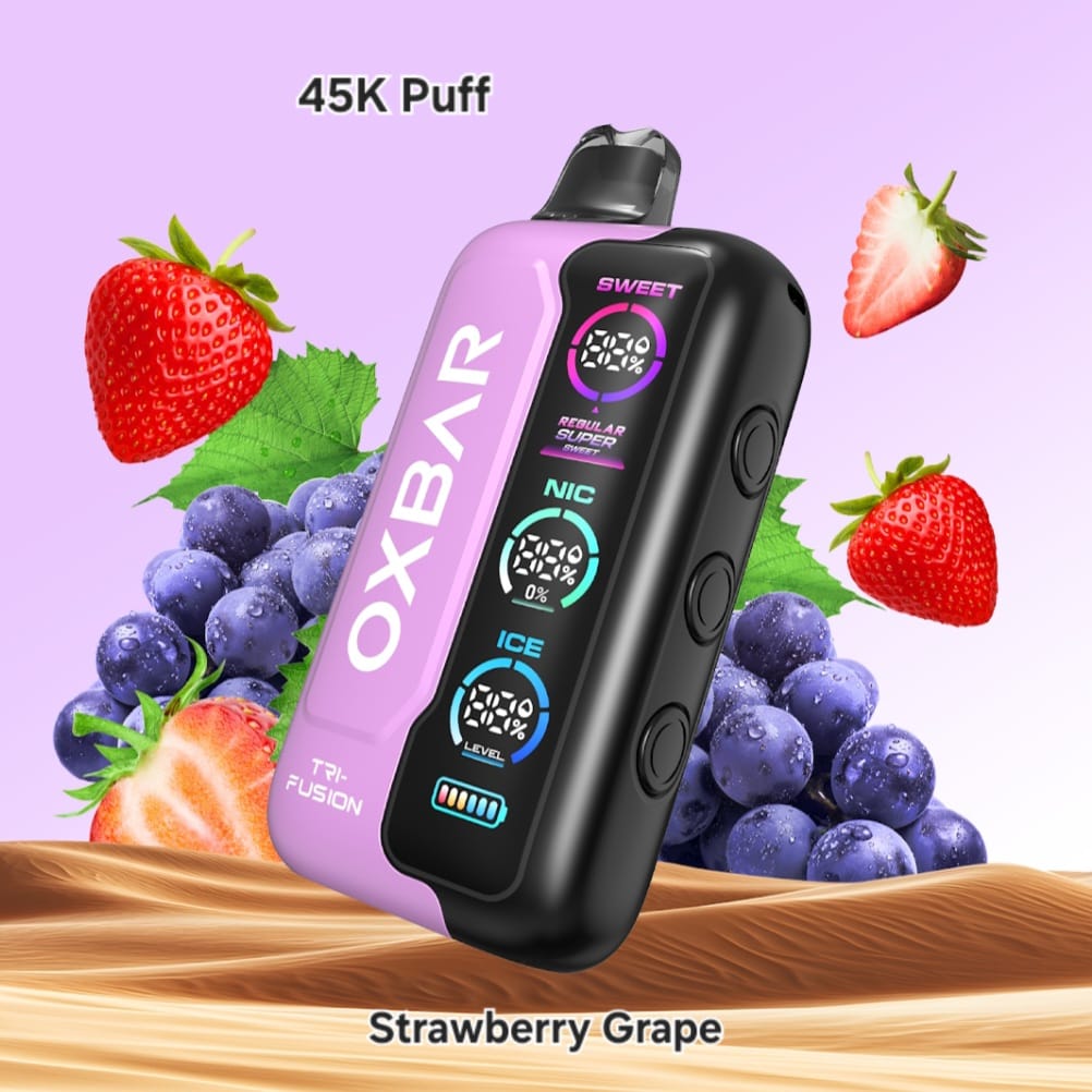 Oxbar 45,000 Puff Long-Lasting Vape | 5% Nicotine | UAE Disposable Vape