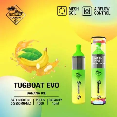 Tugvoat Evo 4,500 Puffs Disposable Vape – 50mg Nicotine | UAE flavor image