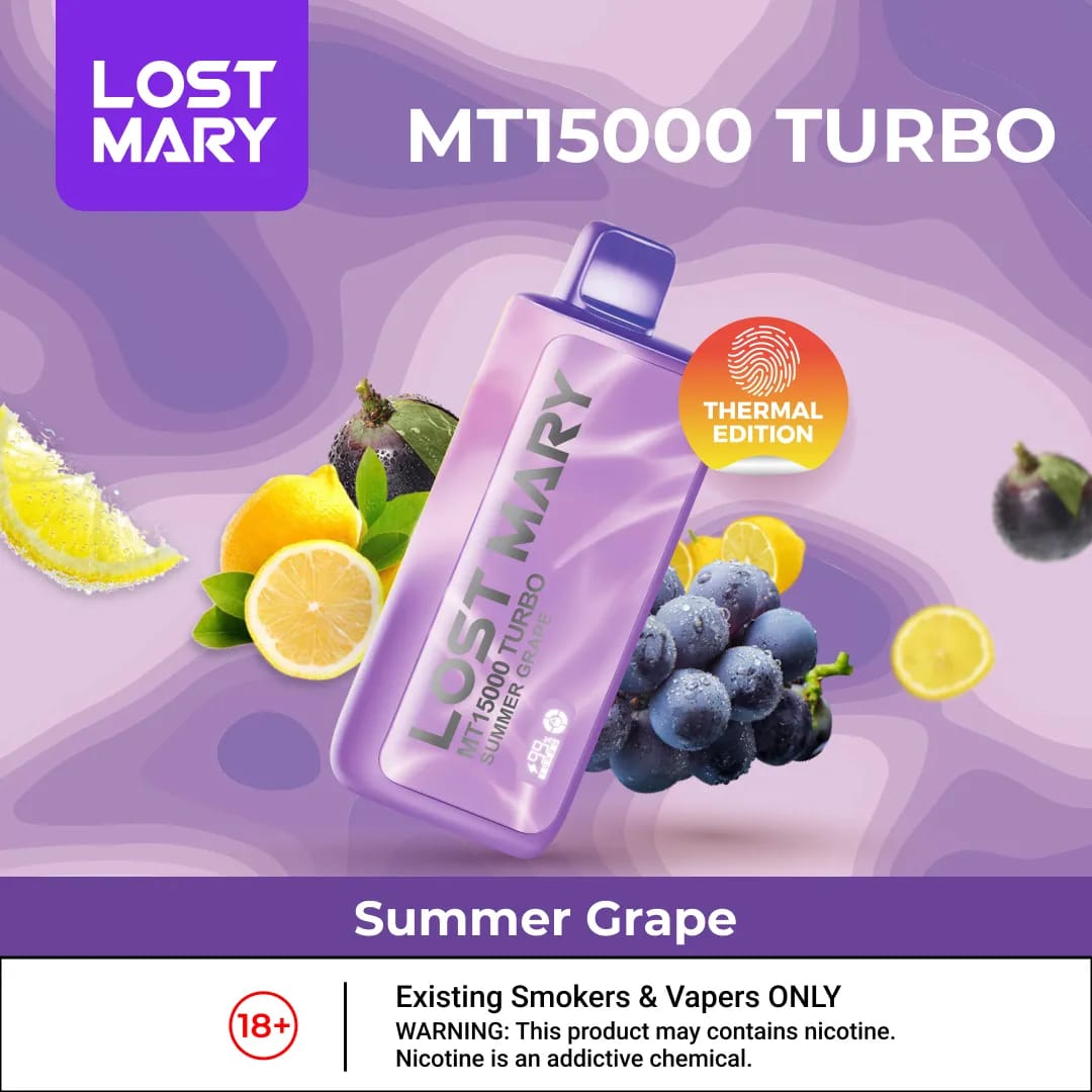 Lost Mary MT 15000 Puffs Turbo Disposable Vape – 50mg Nicotine | Dubai UAE flavor image