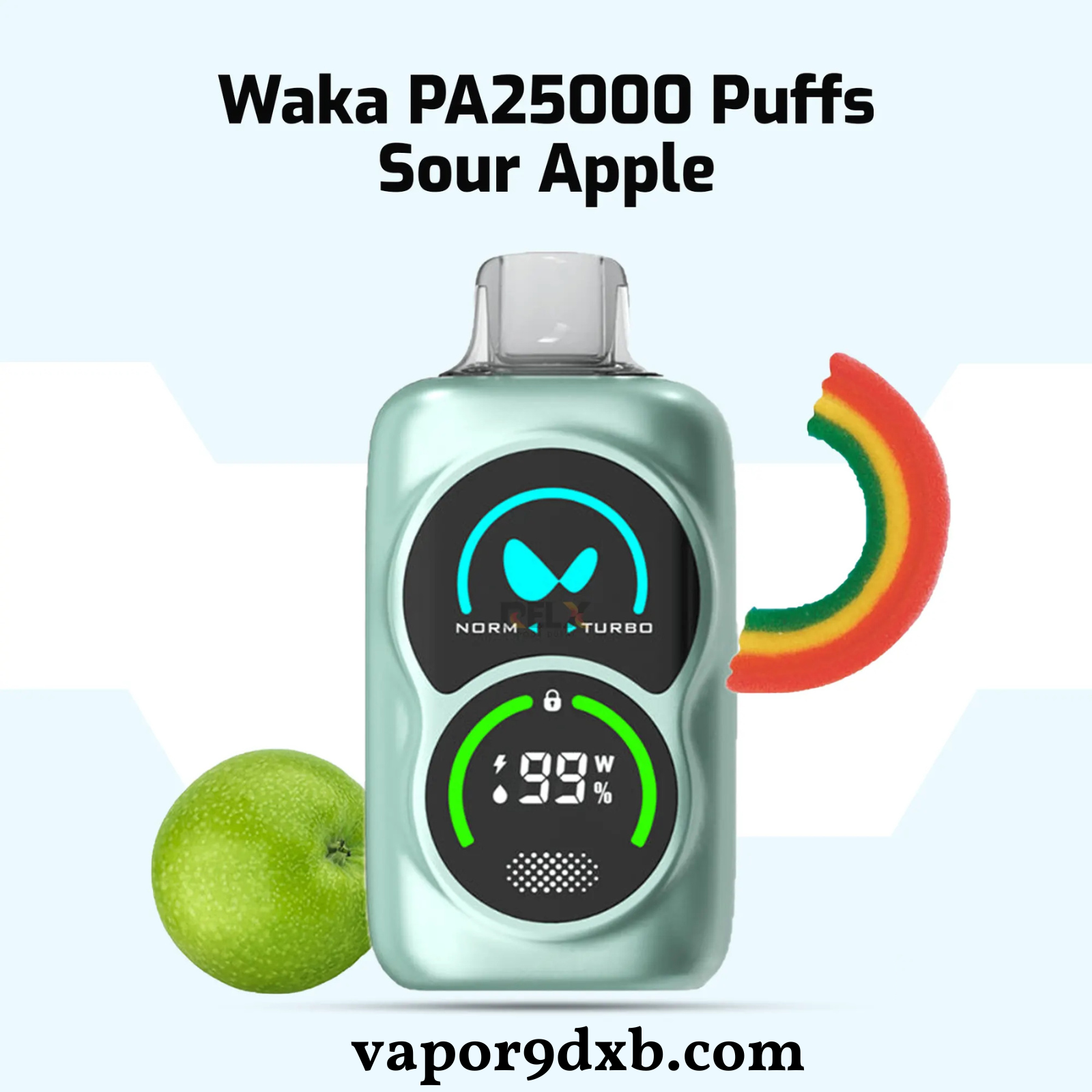 Buy Waka PA 25000 Puffs Disposable Vape – Nicotine 50mg/5% UAE Dubai flavor image