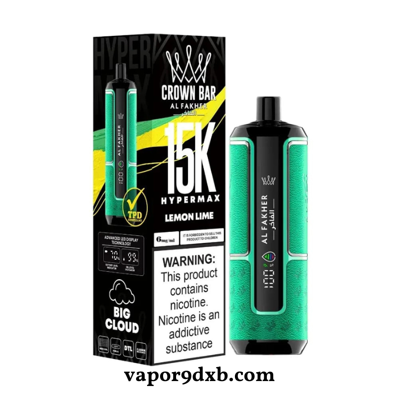 Al Fakher Hypermax 15000 Puffs Disposable Vape – 6mg Nicotine | Dubai UAE flavor image
