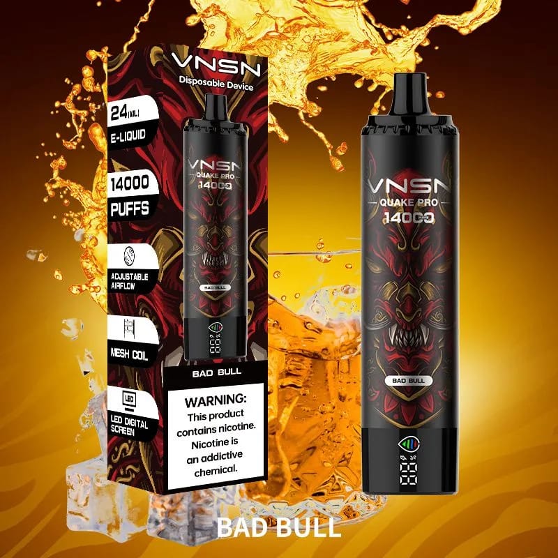 VNSN Quake Pro 14,000 Puffs Disposable Vape – 50mg Nicotine Dubai Emirates flavor image