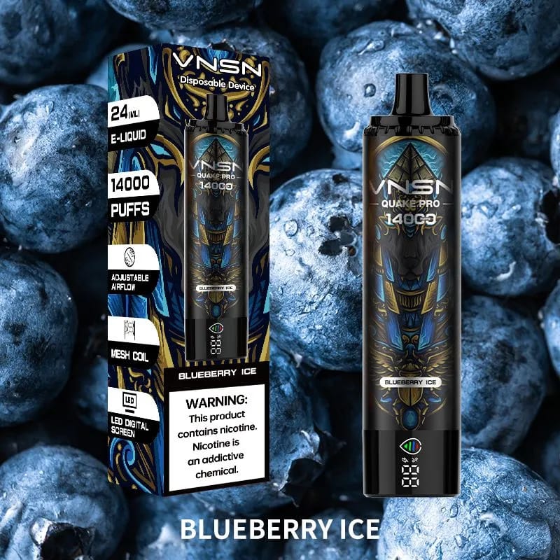 VNSN Quake Pro 14,000 Puffs Disposable Vape – 50mg Nicotine Dubai Emirates flavor image