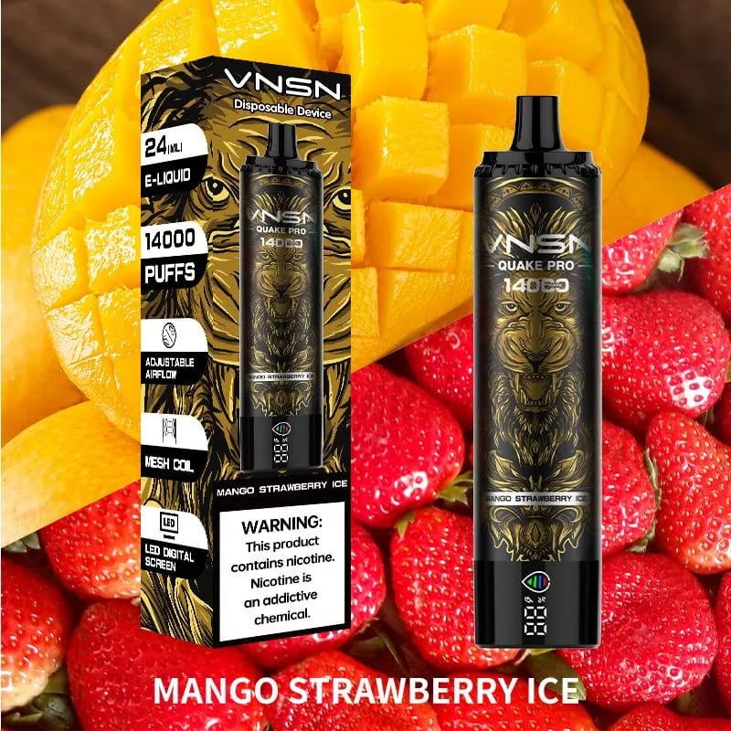 VNSN Quake Pro 14,000 Puffs Disposable Vape – 50mg Nicotine Dubai Emirates flavor image