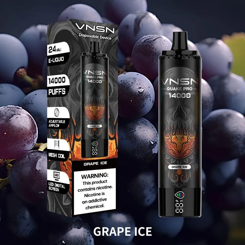VNSN Quake Pro 14,000 Puffs Disposable Vape – 50mg Nicotine Dubai Emirates flavor image
