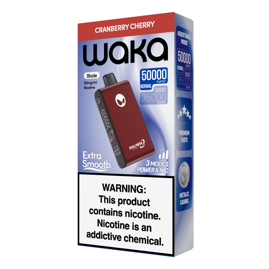 Waka Blade 50,000 Puffs Disposable Vape 50mg – UAE